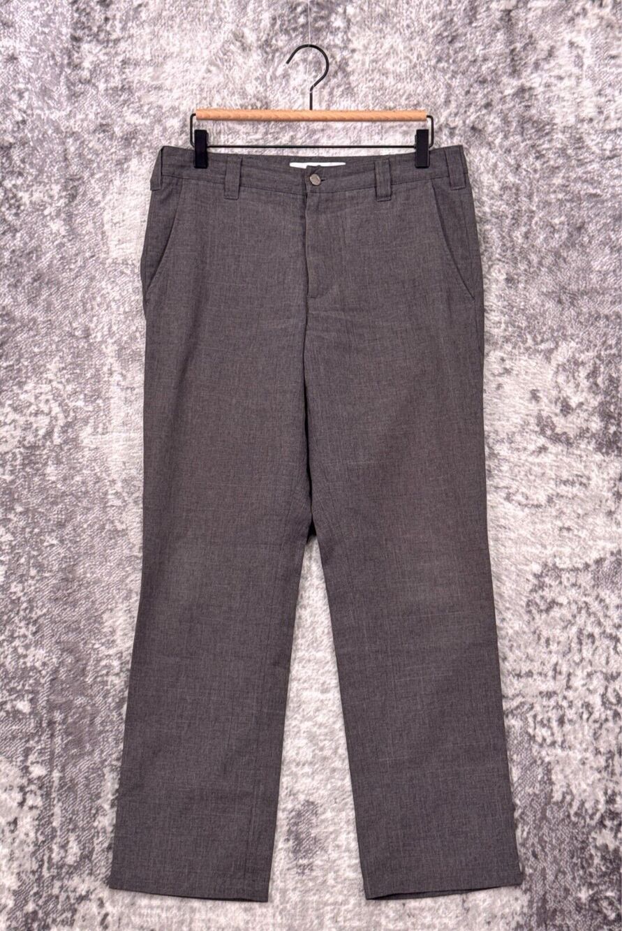Bluffworks Pants 31 x 29 Mens Gray Straight Leg Chino